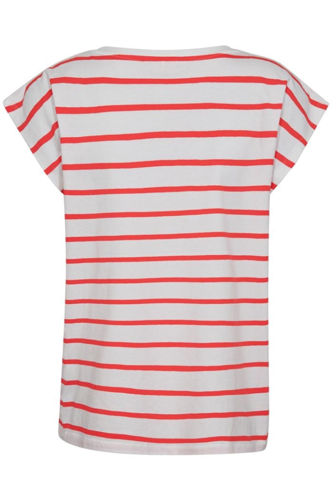 FQFENJAL TEE 206121 BRILLIANT WHITE W. BITTERSWEET
